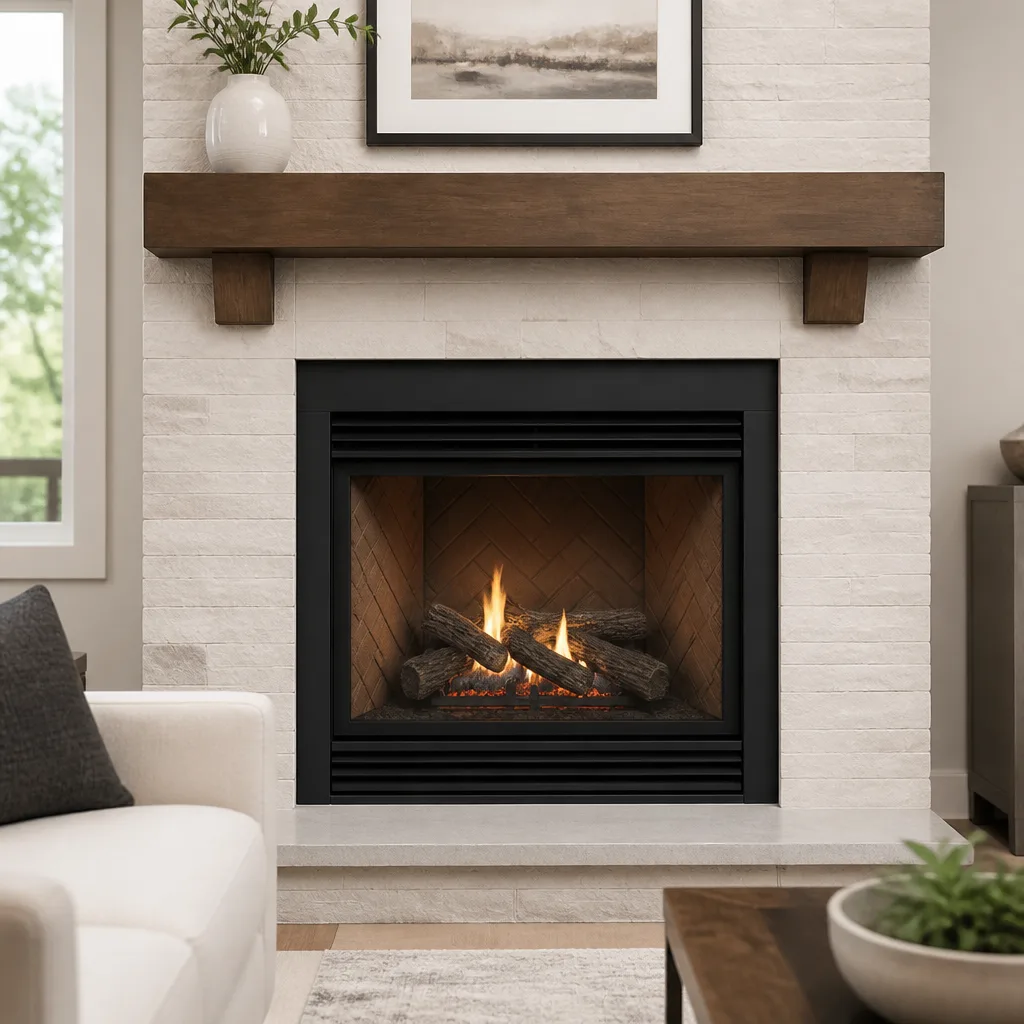 Gas fireplace service